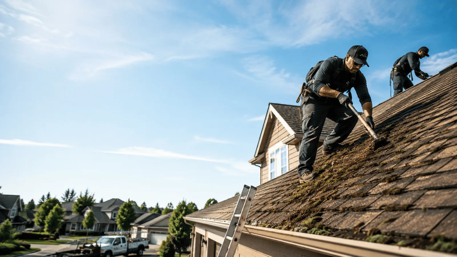 Roof Moss Removal in Austin, PA near me